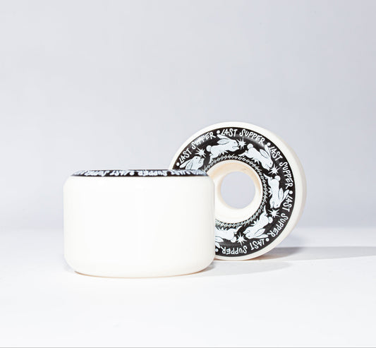 Last Supper 53mm 101A 2025 Design Contest Conical Wide Skateboard Wheel | Supperthane Formula