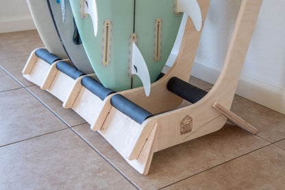 THE LINEUP Freestanding Surfboard Rack