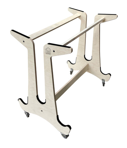 THE DROP IN surfboard storage work bench
