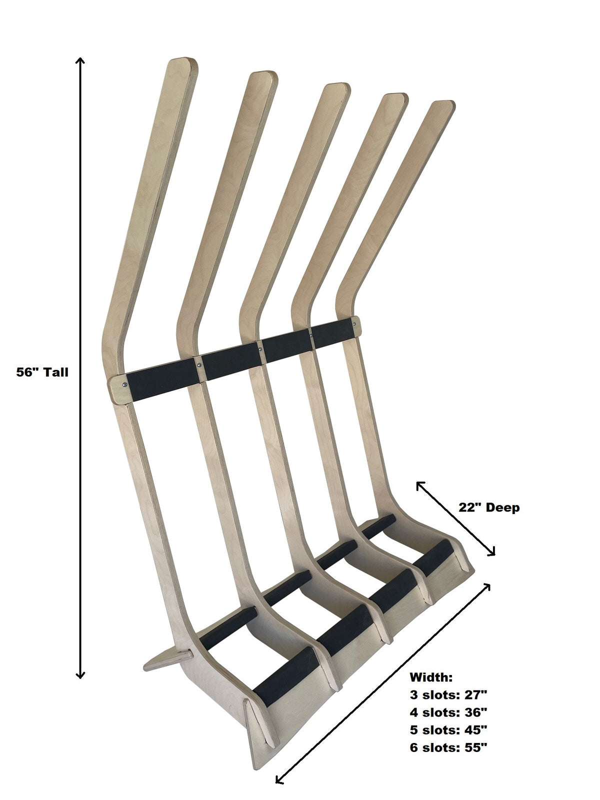 THE LINEUP Freestanding Surfboard Rack